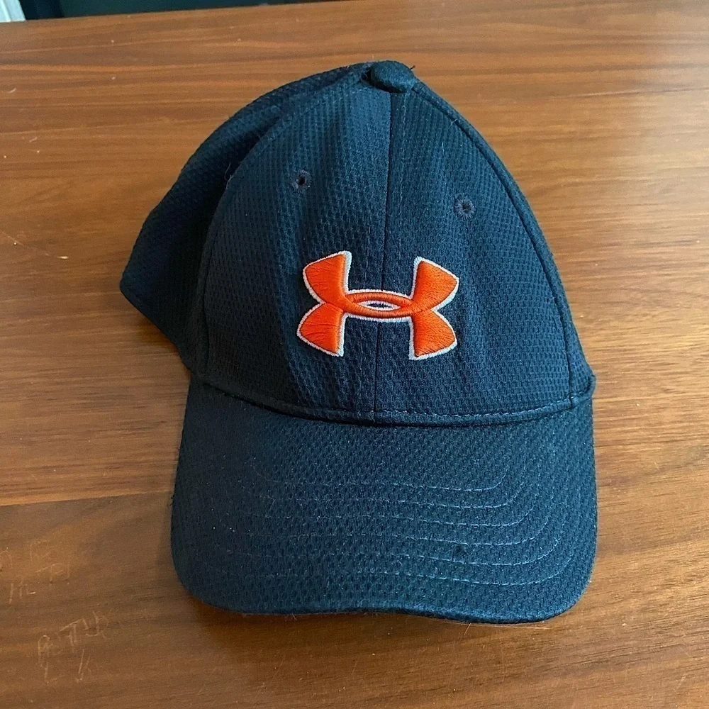 Youth Under Armour Orange and Black Hat